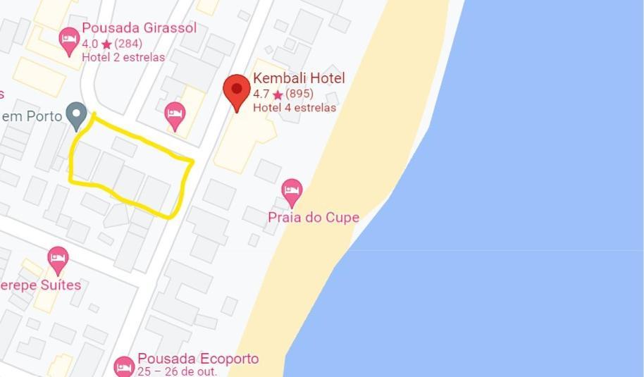 Casa De Luxo Em Porto De Galinhas Com Funcionaria A 50 M Do Mar Villa Eksteriør billede